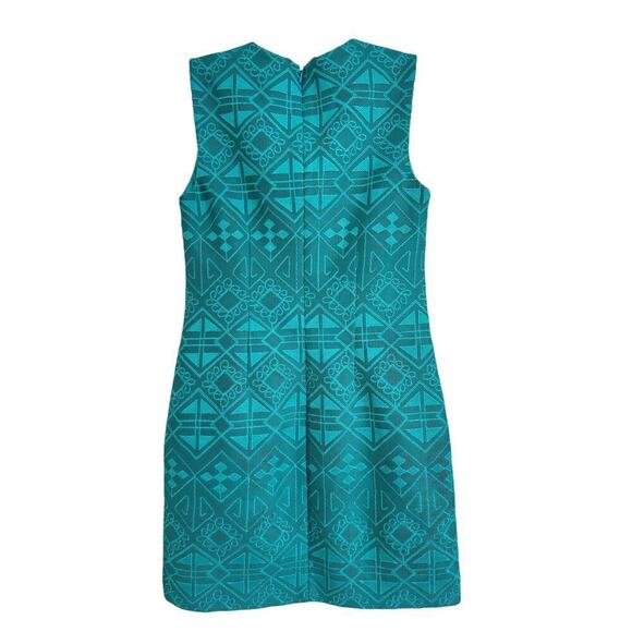Cynthia Steffe Jade Sleevless Tiled Mesh Shift Dress Size 2 - Picture 4 of 12